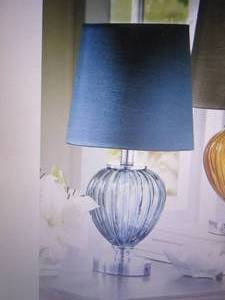 lot 101 image: Glasglow Table Lamp open box Retail...