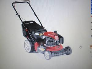 lot 121 image: Tro-Bilt 21 in. 159 cc Gas Walk Beh...