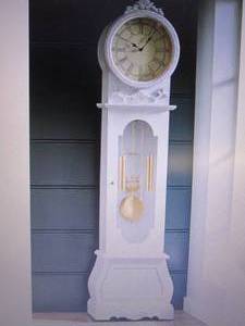 lot 125 image: Farmhouse Grandfather Clock open bo...