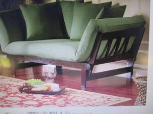 lot 127 image: Lounger Sofa Bed frame only Assembl...