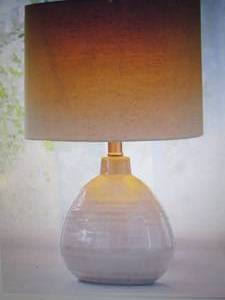 lot 146 image: Riverview Table Lamp open box Retai...