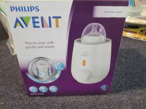 lot 244 image: Philips Avent Bottle Warmer & Sippy...