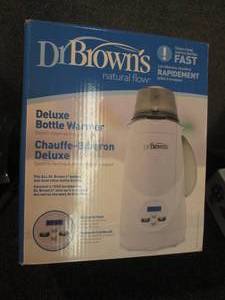 lot 263 image: Dr. Browns Deluxe Bottle Warmer ope...
