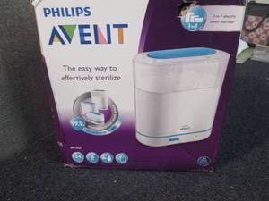 lot 279 image: Philips Avent 3in1 Electric Steam S...