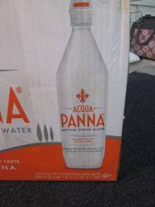 lot 323 image: Case of 12-750 ml Bottles Acqua Pan...
