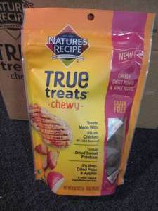 lot 296 image: 4-8 oz Bags Natures Recipe True Tre...