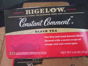 lot 315 image: 6-20 pks Bigelow Constant Comment B...