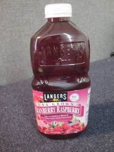 lot 320 image: 6-64 oz Langers Cranberry Raspberry...