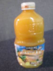 lot 321 image: 6-64 oz Langers Pineapple 100% Juic...