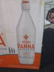 lot 324 image: Case of 12-750 ml Bottles Acqua Pan...