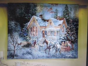 lot 164 image: Welcome Home Fiber Optic Wall Hangi...