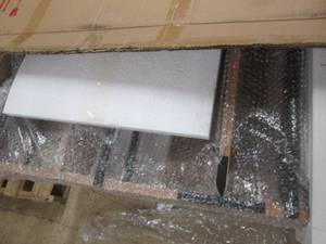 lot 169 image: Ladder Wall Shelf open box Retail $...