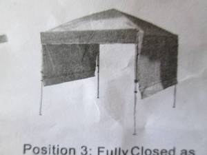 lot 210 image: Ezy Fast Gazebo with Lift Up Side...