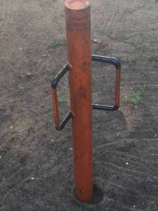 lot 31 image: Post pounder
