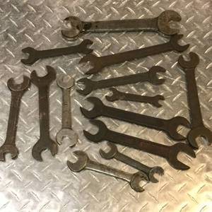 lot 77 image: Antique wrenches