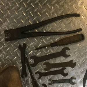 lot 79 image: Antique tool lot