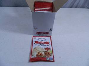 lot 51 image: New Box of Watkins Fajita Seasonings