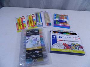 lot 78 image: New Markers, Pencils, Highlighters, More