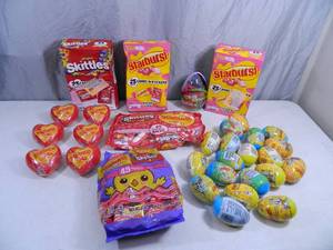 lot 84 image: Large New Assortment of Starburst, Skittles, and More