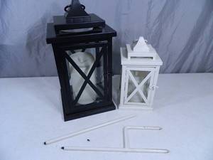 lot 124 image: Luminara Flameless Candle  Lanterns