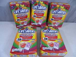 lot 150 image: 5 New Boxes of Lifesaver Lollipops