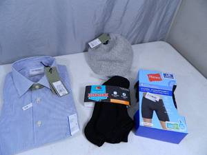 lot 182 image: New Mens Large Clothing