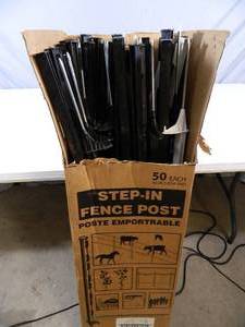 lot 7 image: New Step-in Posts for Electric Fence