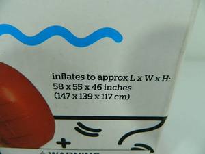 lot 10A image: New Giant Balloon Animal Pool Float