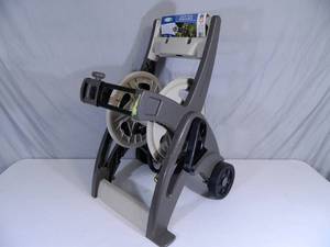 lot 4A image: New Suncast Garden Hose Reel on Wheels