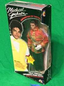 lot 2 image: 1984 LJN Michael Jackson 12 doll