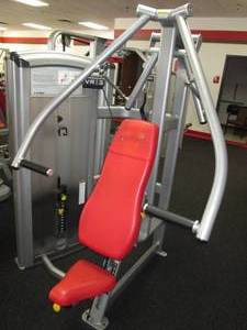 lot 5 image: Cybex Chest Press Model# 12000-90 S...