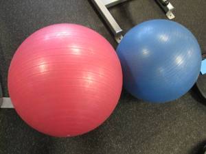 lot 81 image: (2) Exercise Balls See Photos...