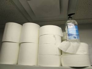 lot 116 image: Towels & T.P. Rolls for Dispensers ...