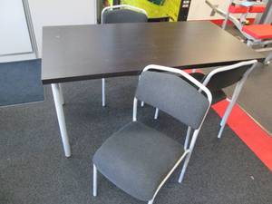 lot 119 image: Table With 3 Chairs...