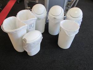 lot 120 image: 7 Garbage Cans...