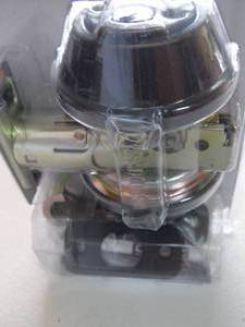 lot 7 image: ProSource 7001134 Double Cylinder Deadbolt, 2-38 - 2-34 in Backset, 2-316 x 1-1116 in Full-Lip Round Corner Strike