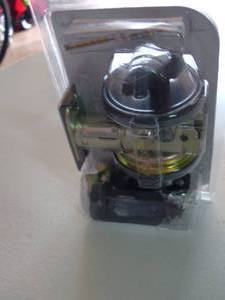lot 10 image: ProSource 7001134 Double Cylinder Deadbolt, 2-38 - 2-34 in Backset, 2-316 x 1-1116 in Full-Lip Round Corner Strike