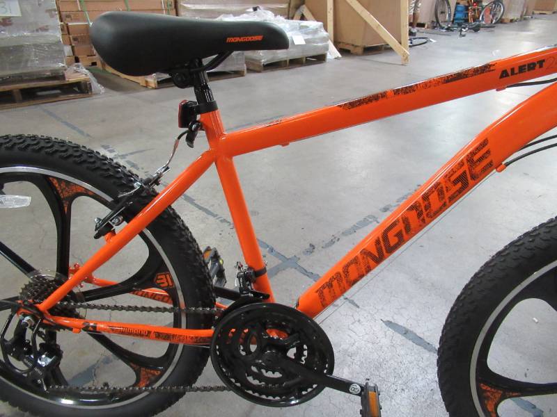 mongoose mountain bike 24 inch orange