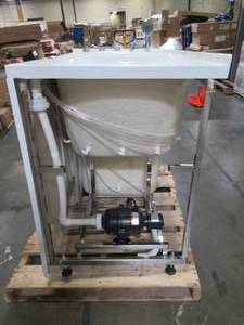 lot 212 image: Health Smart 52 x 30 x 40 White Health Smart Walk in Tub - Left Hand Drain, WB-701-LEFT