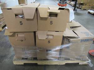 lot 214 image: WHOLESALE MIXED PALLET OF HARDWARE, U BOLTS, EYE BOLTS AND MORE