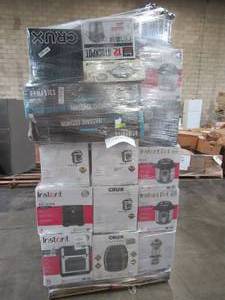 lot 215 image: WHOLESALE MIXED PALLET OF SMALL COOKING APPLIANCES
