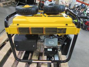 lot 52 image: DeWALT 8,000-Watt Gasoline Powered Electric Start Portable Generator DXGNR8000
