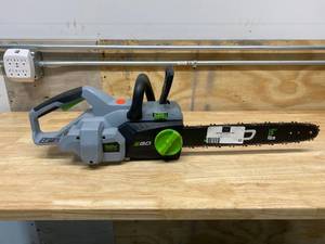 lot 32 image: EGO 16 in. 56V Lithium-Ion Cordless Electric Chainsaw (Tool Only)
