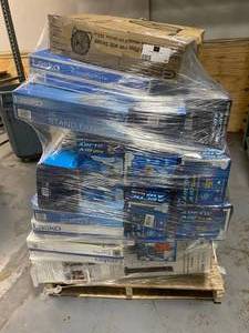 lot 49 image: Pallet of fans and mini air conditioners