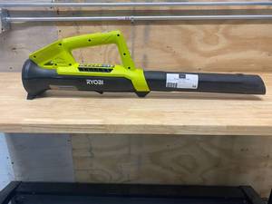lot 68 image: RYOBI ONE 90 MPH 200 CFM 18-Volt Lithium-Ion Cordless Battery Leaf Blower (Tool Only)