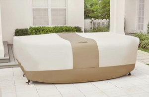 lot 83 image: HAMPTON BAY Chat Set Outdoor Patio Cover