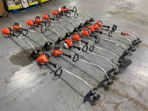 lot 95 image: ECHO Lot of 16- 21.2 cc Gas 2-Stroke Cycle Curved Shaft Trimmer