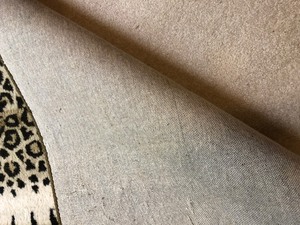 Leopard Print Decorative Rug