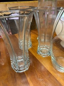 Lot of Six Different Floral Vases