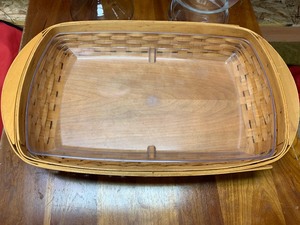 Longaberger Basket and Two Vases